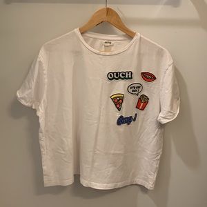 Ardene patch crop top